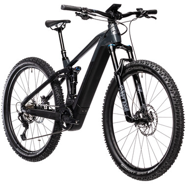 Mountain Bike eléctrica CUBE STEREO HYBRID 120 SL 625 27,5/29" Negro/Gris 2021 0
